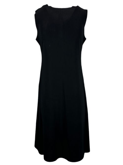 abito donna senza maniche in jersey Norma Kamali | KK1263PL013001BLACK